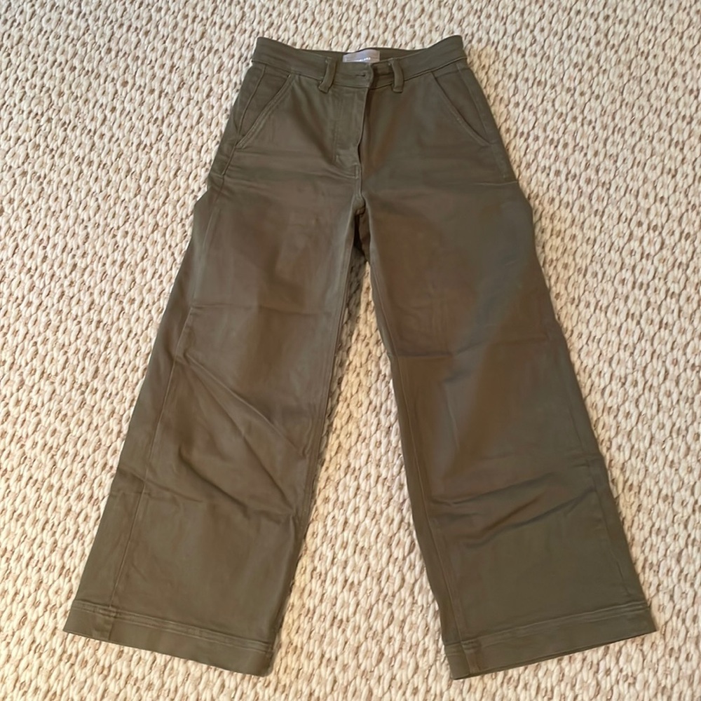 Everlane wide legged trousers (ankle length)